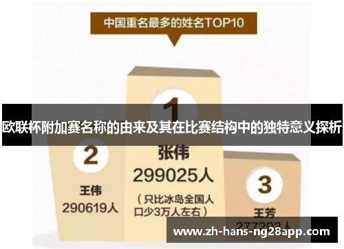 欧联杯附加赛名称的由来及其在比赛结构中的独特意义探析 欧联杯附加赛名称的由来及其在比赛结构中的独特意义探析